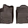 Load image into Gallery viewer, WeatherTech 2016+ Toyota Tacoma Front FloorLiner - Cocoa - Side View