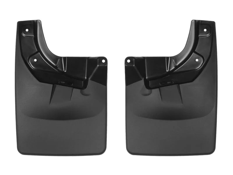 WeatherTech 2016 Toyota Tacoma No Drill Front Mudflaps - Back View