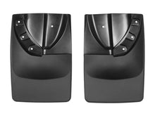 Load image into Gallery viewer, WeatherTech 2016 Toyota Tacoma No Drill Rear Mudflaps - Side View