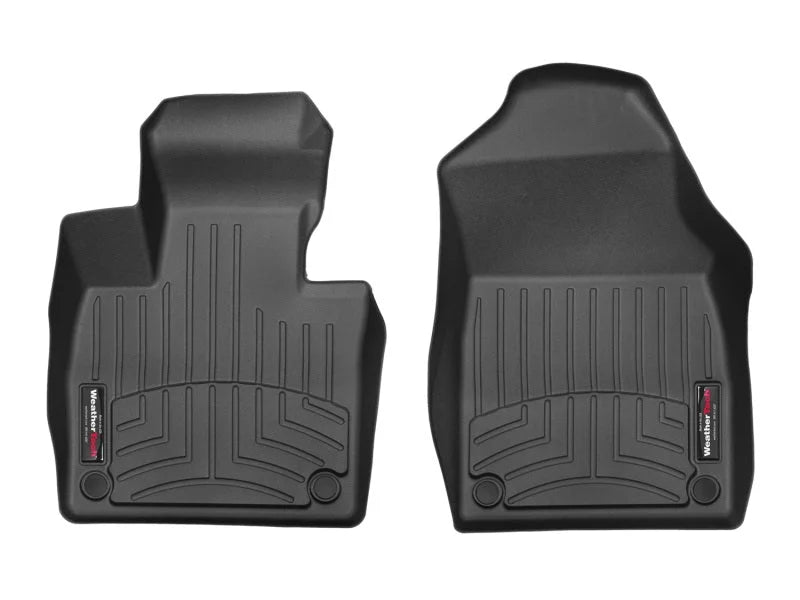 WeatherTech 2016+ Volvo XC90 Front FloorLiner - Black - Main Product View