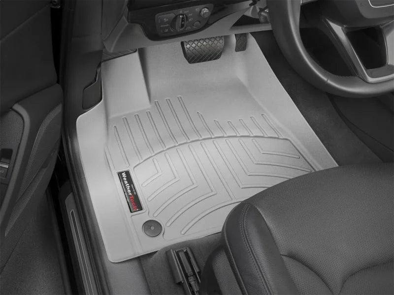 WeatherTech 2017+ Audi Q7 Front FloorLiner - Grey - Additional View 16