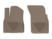 Load image into Gallery viewer, WeatherTech 2017+ Audi Q7 Front Rubber Mats - Tan - Main Product View