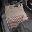 Load image into Gallery viewer, WeatherTech 2017+ Audi Q7 Front Rubber Mats - Tan - Side View
