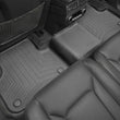 Load image into Gallery viewer, WeatherTech 2017+ Audi Q7 Rear FloorLiner - Black - Additional View 5