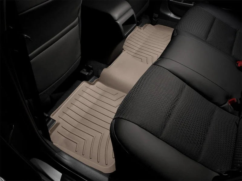 WeatherTech 2017+ Audi Q7 Rear FloorLiner - Tan - Main Product View