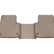 Load image into Gallery viewer, WeatherTech 2017+ Audi Q7 Rear FloorLiner - Tan - Back View