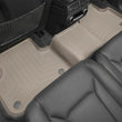 Load image into Gallery viewer, WeatherTech 2017+ Audi Q7 Rear FloorLiner - Tan - Installation View