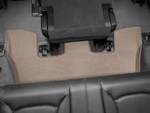 Load image into Gallery viewer, WeatherTech 2017+ Audi Q7 Rear FloorLiner - Tan - Installation View