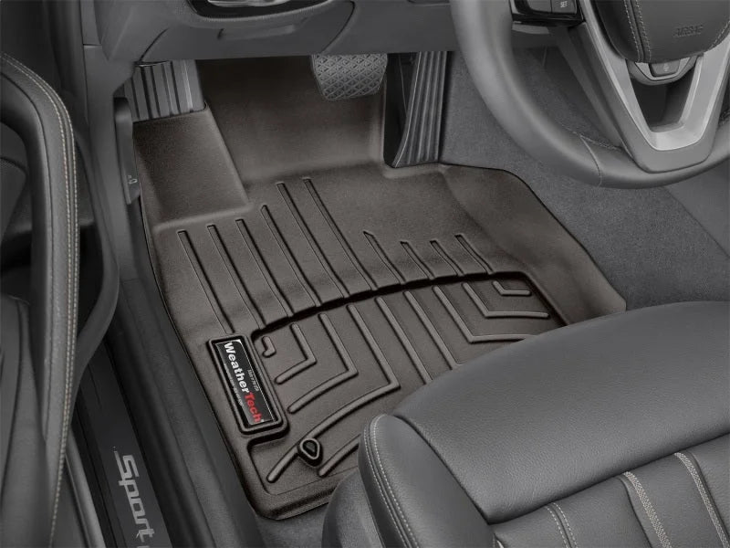 WeatherTech 2017+ BMW 5-Series Front FloorLiner - Cocoa (xDrive Only - Does Not Fit RWD) - Additional View 5
