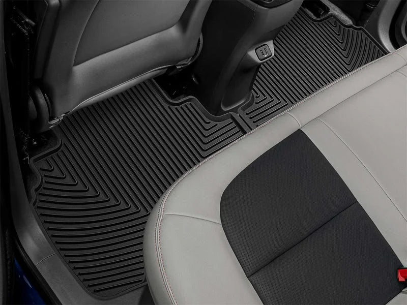 WeatherTech 2017+ Chevrolet Bolt EV Rear Rubber Mats - Black - Side View