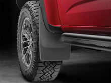 Load image into Gallery viewer, WeatherTech 2017+ Chevrolet Colorado No Drill Mudflaps - Black (ZR2 Model Only) - Side View