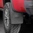 Load image into Gallery viewer, WeatherTech 2017+ Chevrolet Colorado No Drill Mudflaps - Black (ZR2 Model Only) - Side View