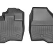 Load image into Gallery viewer, WeatherTech 2017 Ford Explorer Front FloorLiner - Black - Main Product View