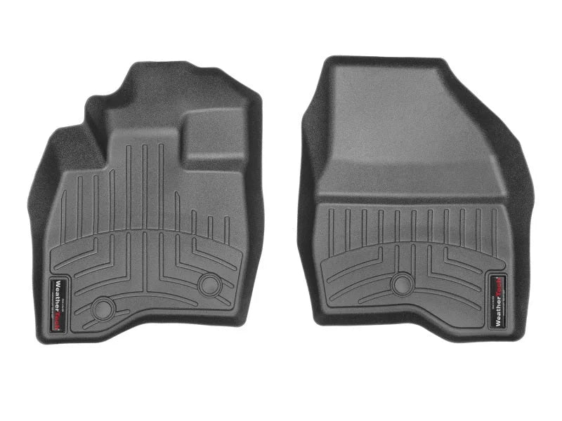 WeatherTech 2017 Ford Explorer Front FloorLiner - Black - Main Product View