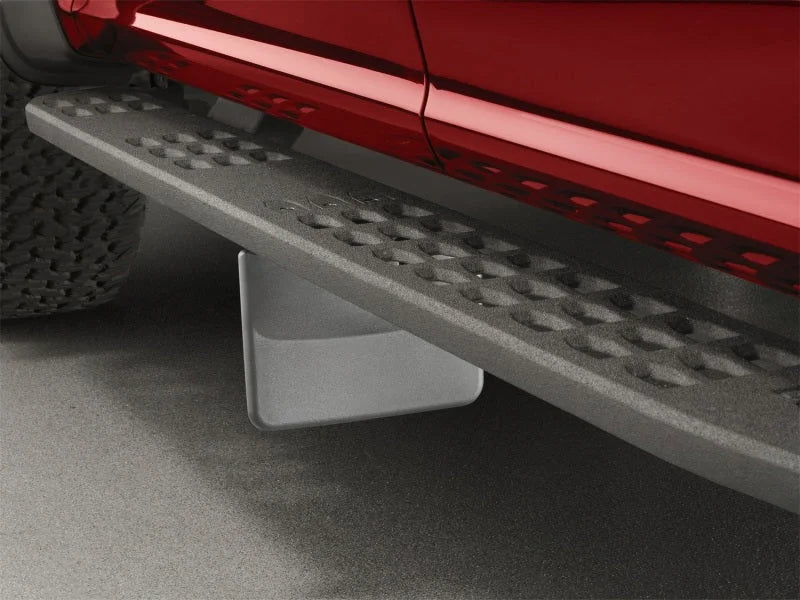 WeatherTech 2017+ Ford F-150 Raptor No Drill Mudflaps - Black (Raptor Only) - Side View