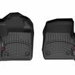 Load image into Gallery viewer, WeatherTech 2017+ Ford F-250/F-350/F-450/F-550 Front FloorLiner - Black (fits 4x4 Floor Shifter) - Main Product View