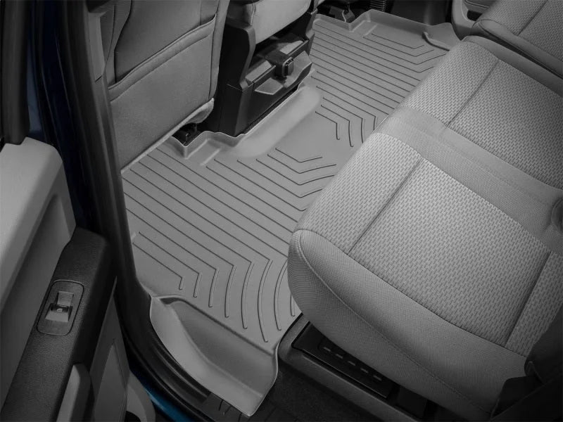 WeatherTech 2017+ Ford F-250/F-350/F-450/F-550 Rear FloorLiner HP - Grey - Additional View 13