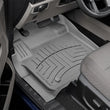 Load image into Gallery viewer, WeatherTech 2017+ Ford F-250/F-350/F-450/F-550 SuperCab/SuperCrew Front FloorLiner HP - Grey - Installation View