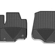 Load image into Gallery viewer, WeatherTech 2017+ Ford F-250/F-350/F-450/F550 (Crew Cab &amp; SuperCab) Front Rubber Mats - Black - Main Product View