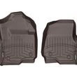 Load image into Gallery viewer, WeatherTech 2017 Ford Super Duty (Super Cab / Crew Cab) Front FloorLiners - Cocoa - Side View