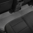 Load image into Gallery viewer, WeatherTech 2017+ GMC Acadia/Acadia Denali (2nd Row Bench Seats ONLY) Rear FloorLiners - Black - Back View