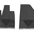 Load image into Gallery viewer, WeatherTech 2017+ GMC Acadia/Acadia Denali Front Rubber Mats - Black - Main Product View