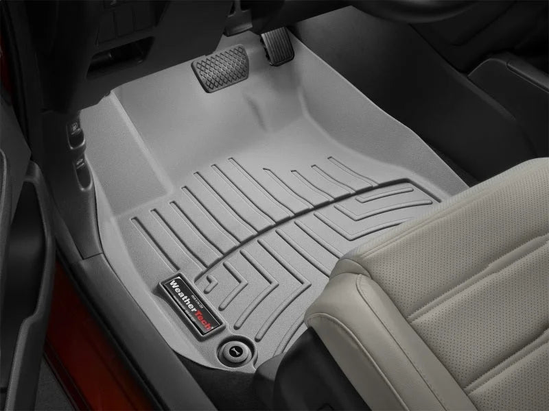 WeatherTech 2017+ Honda CR-V Front FloorLiner - Grey (Fits Both 2WD and AWD) - Side View