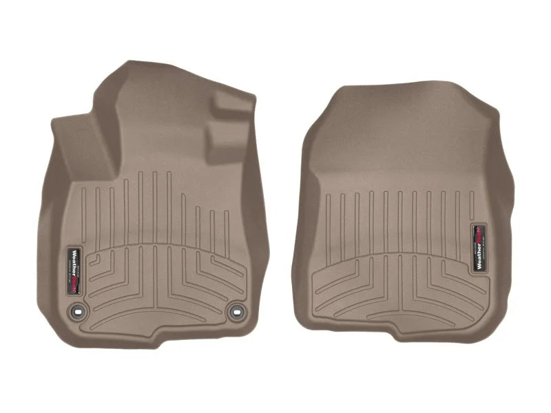 WeatherTech 2017+ Honda CR-V Front FloorLiner - Tan (Fits Both 2WD and AWD) - Main Product View