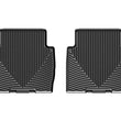 Load image into Gallery viewer, WeatherTech 2017+ Honda CRV Rear Rubber Mats - Black - Main Product View