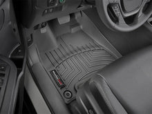 Load image into Gallery viewer, WeatherTech 2017+ Honda Ridgeline Front FloorLiner - Black - Back View