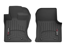 Load image into Gallery viewer, WeatherTech 2017 Jaguar F-Pace Front FloorLiner - Black - Side View