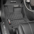 Load image into Gallery viewer, WeatherTech 2017 Jaguar F-Pace Front FloorLiner - Black - Installation View