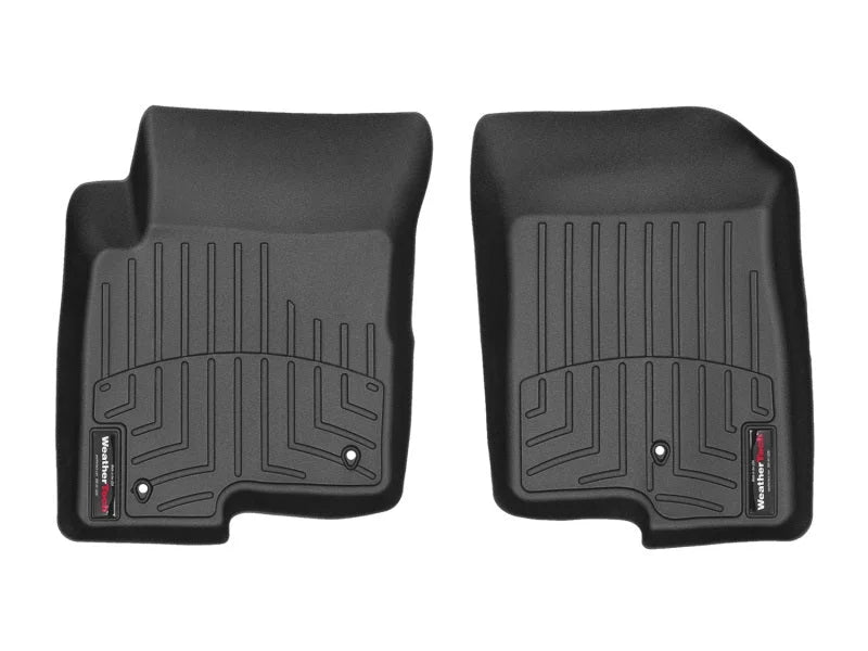 WeatherTech 2017+ Jeep Patriot Front FloorLiner - Black - Back View