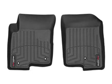 Load image into Gallery viewer, WeatherTech 2017+ Jeep Patriot Front FloorLiner - Black - Back View