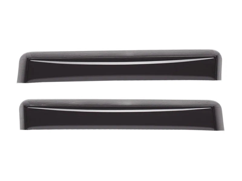 WeatherTech 2017+ Kia Sportage Rear Side Window Deflectors - Dark Smoke - Main Product View