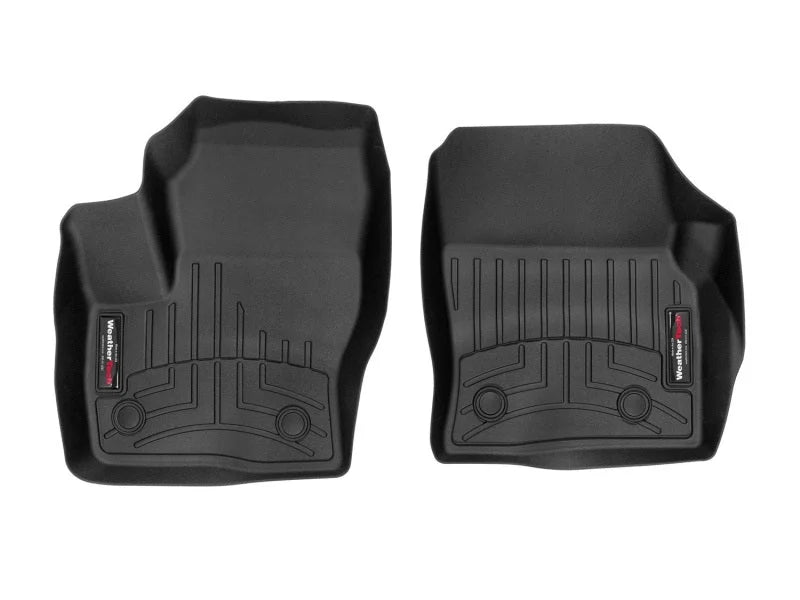 WeatherTech 2017+ Lincoln MKC Front FloorLiner - Black - Main Product View