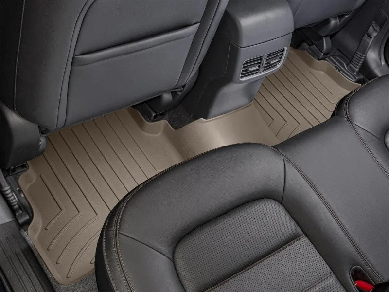 WeatherTech 2017+ Mazda CX-5 Rear FloorLiner HP - Tan - Installation View