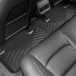Load image into Gallery viewer, WeatherTech 2017+ Tesla Model 3 Rear FloorLiner - Black - Side View