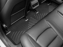 Load image into Gallery viewer, WeatherTech 2017+ Tesla Model 3 Rear FloorLiner - Black - Side View