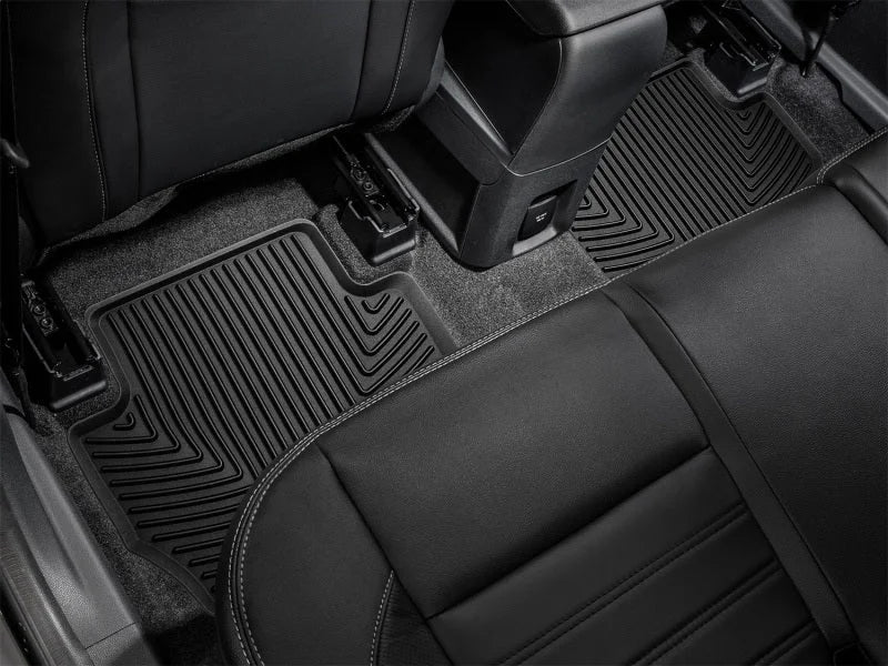 WeatherTech 2018-2020 Ford EcoSport Rear Rubber Mats - Black - Side View
