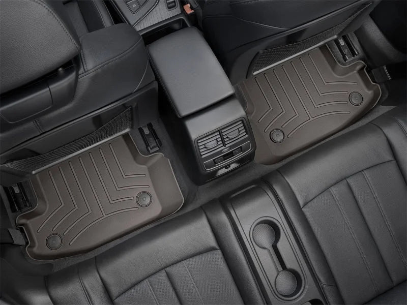 WeatherTech 2018+ Audi A5/S5 Rear FloorLiner - Cocoa - Side View
