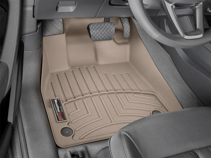 WeatherTech 2018+ Audi Q5 Front FloorLiner - Tan - Additional View 7