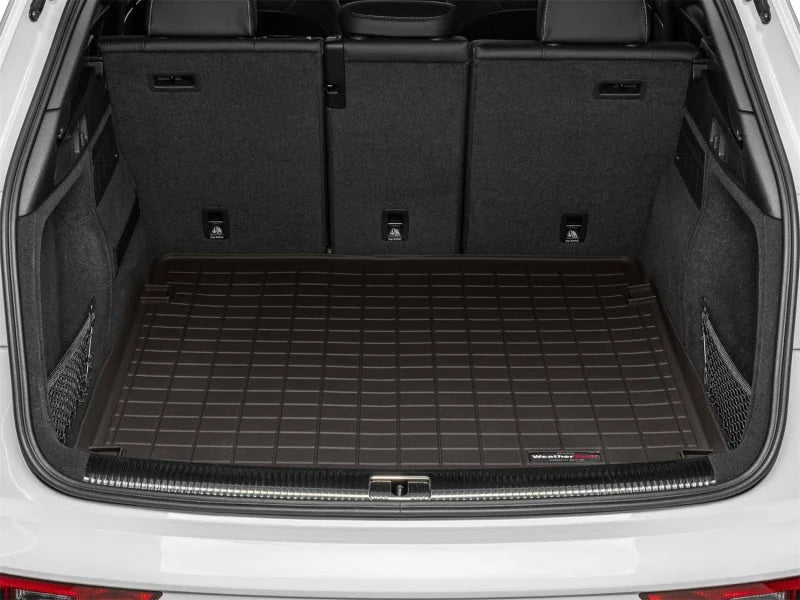 WeatherTech 2018+ Audi Q5/SQ5 Cargo Liners - Cocoa - Side View