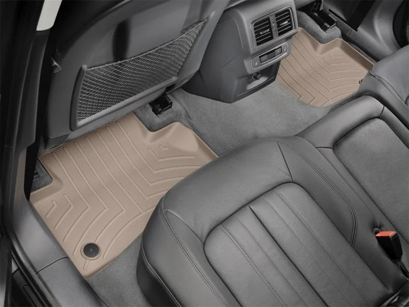 WeatherTech 2018+ Audi Q5/SQ5 Rear FloorLiner - Tan - Additional View 12