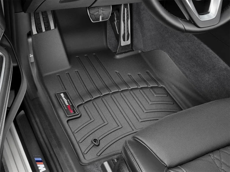 WeatherTech 2018 BMW 6-Series Gran Turismo Front FloorLiner - Black - Additional View 8