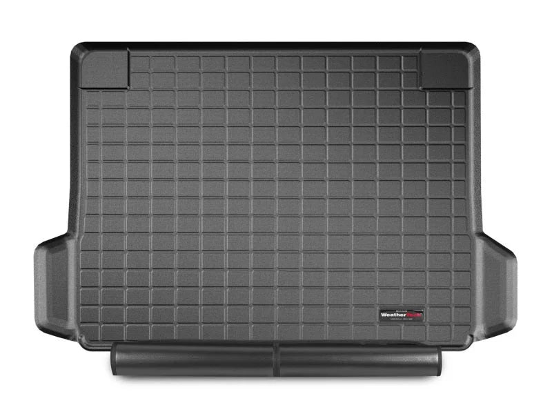 WeatherTech 2018+ BMW X3 Cargo Liner w/ Bumper Protector - Black (w/ Spare Tire) - Main Product View
