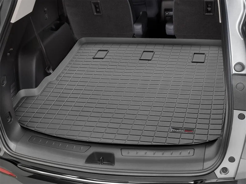 WeatherTech 2018+ Buick Enclave Cargo Liners - Black - Side View