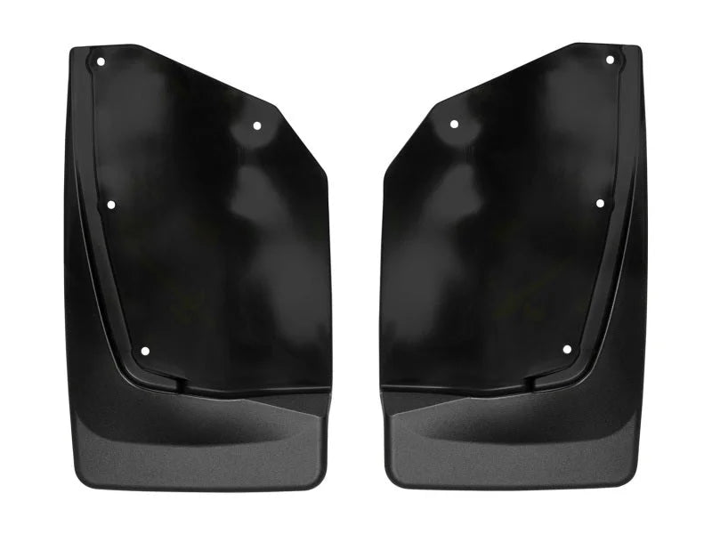 WeatherTech 2018+ Chevrolet Traverse No Drill Mudflaps - Black - Main Product View