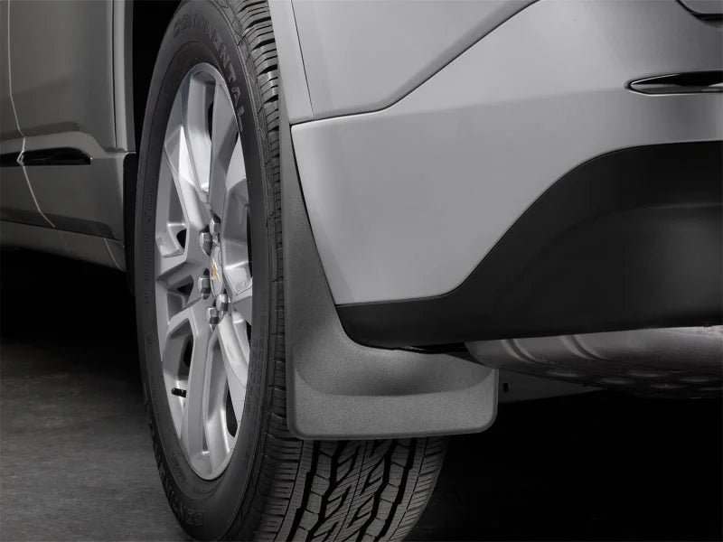 WeatherTech 2018+ Chevrolet Traverse No Drill Mudflaps - Black - Side View