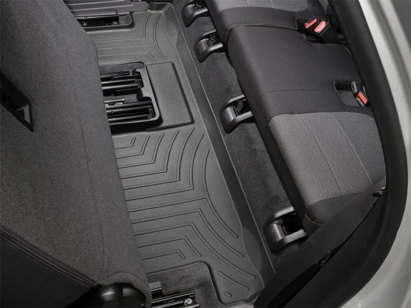 WeatherTech 2018+ Chevrolet Traverse Rear 3rd Row FloorLiner - Black (2nd Row Bucket Seats) - Additional View 7